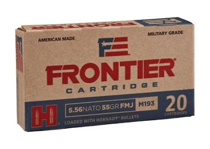 Picture of Frontier FR240 Rifle Ammo 5.56 Nato 55 Gr Hollow Point Match