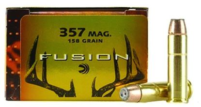 Picture of Fusion F357FS1 Pistol Ammo 357 MAG, SP, 158 Gr, 1240 fps, 20 Rnd, Boxed (090226)