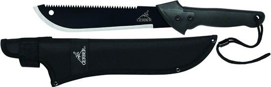 Picture of Gerber 31-000759N Gator Machete Jr, 10.75" Blade, Nylon Sheath Clam