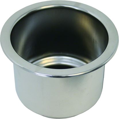 Picture of Recessed Stainless Steel Drink Holder