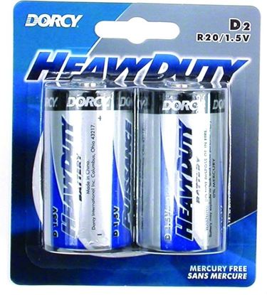 Picture of Dorcy 41-1530 Heavy Duty D Batteries 2-Pack