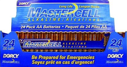 Picture of Dorcy 41-1631 Mastercell AA Alkaline Batteries 24-Pack