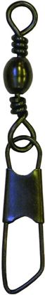 Picture of Eagle Claw Barrel Swivels With Safety Snaps