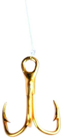 Picture of Eagle Claw Snelled Treble Hook