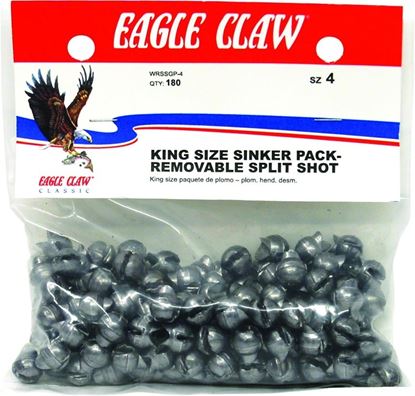 Picture of Eagle Claw Removable Split-Shot Sinker King Pack