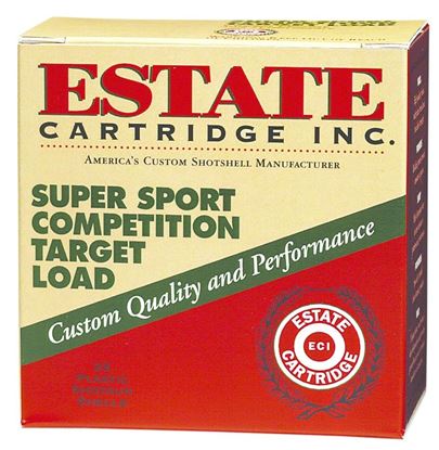 Picture of Estate SS12H1-7.5 Super Sport Competition Target Load Shotshell 12 GA, 2-3/4 in, No. 7-1/2, 1oz, 3 Dr, 1235 fps