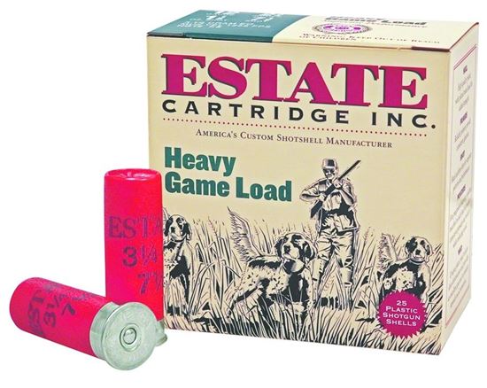 Picture of Estate HG20-7.5 Upland Shotshell 20 GA, 2-3/4 in, No. 7-1/2, 1oz, 2-1/2 Dr, 1165 fps, 25 Rnd per Box