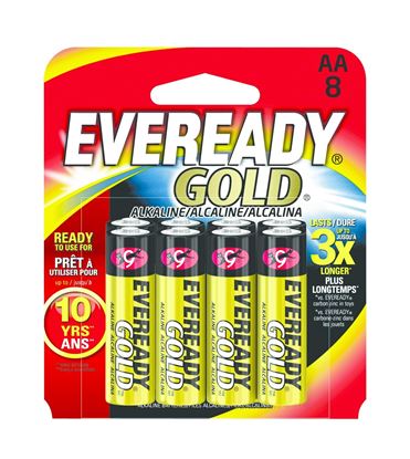 Picture of Eveready Gold Alkaline Batteries