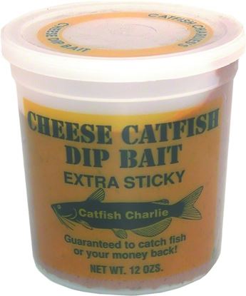Picture of Catfish Charlie LD-12-12 Dip Bait, Cheese 12oz (840108)
