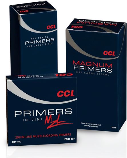 Picture of CCI 0014 500 Std Small Pistol Primer, 100 Ct