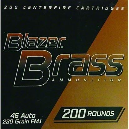 Picture of CCI 52301 Value Pack 45 ACP 230Gr FMJ Blazer 200Rnds