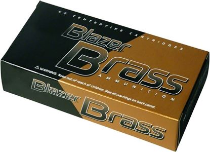 Picture of CCI 5210 Blazer Brass Centerfire Pistol Ammo 40 S&W 165Gr 50Rnd FMJ Blazer