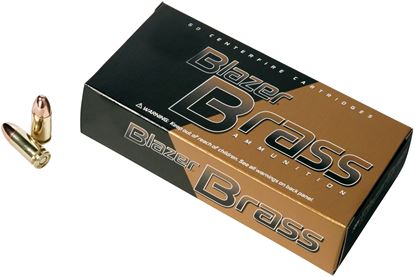 Picture of CCI 5202 Blazer Brass Centerfire Pistol Ammo 380 Auto 95Gr FMJ 50/Bx