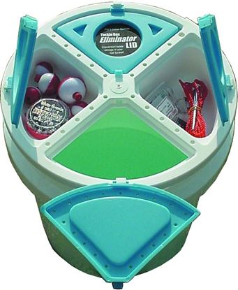 Picture of Challenge 50279 Tackle Box Eliminator Lid W/4 Comps FITS 5 GAL. BUCKET