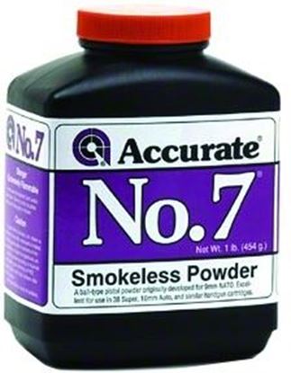 Picture of Accurate No 7 Double Base Smokeless Powder For Handguns, 1Lb, State Laws Apply