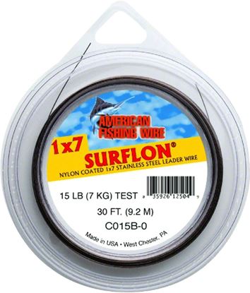 Picture of AFW Surflon Nylon Coated Stainless Leader Wire