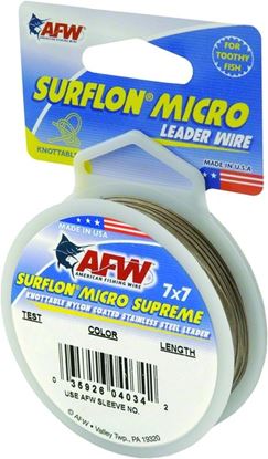 Picture of AFW Surflon MicroSupreme Nylon Coated Stainless Leader Wire