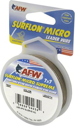 Picture of AFW Surflon MicroSupreme Nylon Coated Stainless Leader Wire