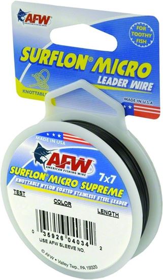 Picture of AFW Surflon MicroSupreme Nylon Coated Stainless Leader Wire