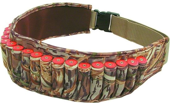 Picture of Allen 2528 Neoprene Waterfowl Shotshell Belt, 25 Shells, Mossy Oak Blades