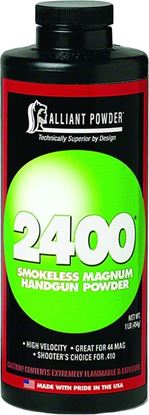 Picture of Alliant 2400 Smokeless Magnum Handgun Powder 1 Lb State Laws Apply