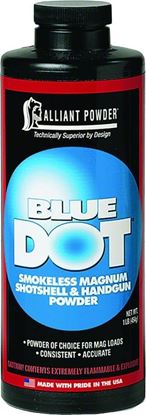 Picture of Alliant BLUEDOT Smokeless Magnum Shotshell/Handgun Powder 1 Lb State Laws Apply