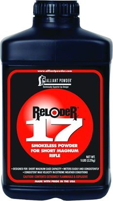 Picture of Alliant RELODER 17 Smokeless Medium Rifle Powder 1 Lb State Laws Apply