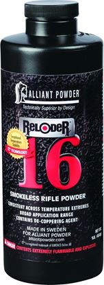Picture of Alliant RELODER 16 Smokeless Medium Rifle Powder 1 Lb State Laws Apply