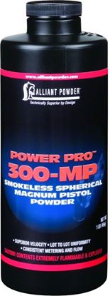 Picture of Alliant POWER PRO 300MP Smokeless Spherical Magnum Pistol Powder 1 Lb State Laws Apply