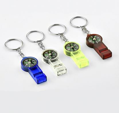 Picture of Anglers Choice Compass/ Whistle P.O.P Kit