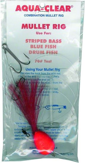 Picture of Aqua Clear Striped Bass, Drum & Bluefish Rig