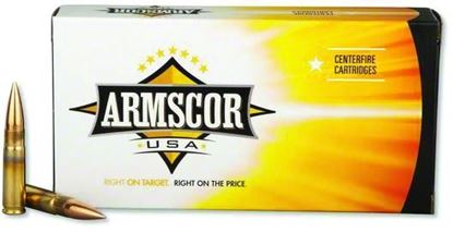 Picture of Armscor Fac300aac-IN Rifle Ammo 300 AAC, FMJ, 147 Grains, 2000 fps, 20, Boxed