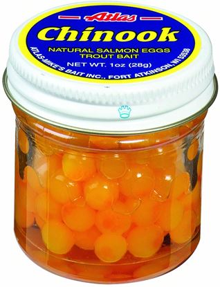 Picture of Atlas-Mike's 71034 Chinook Salmon Egg Yellow/Cheese, 1.2oz
