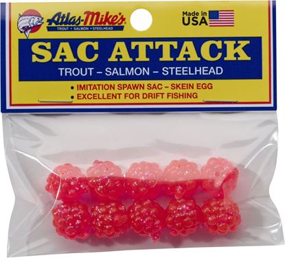 Picture of Atlas-Mike's 41025 Sac Attack Plastic Cluster Eggs, Pink
