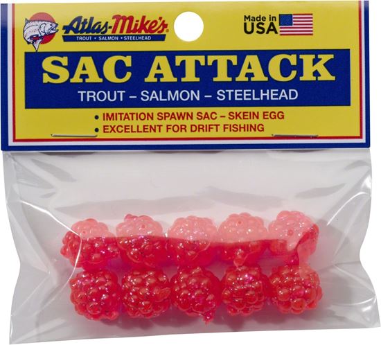 Picture of Atlas-Mike's 41025 Sac Attack Plastic Cluster Eggs, Pink