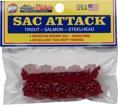 Picture of Atlas-Mike's 41026 Sac Attack (10 Per Bag) Red (452052)