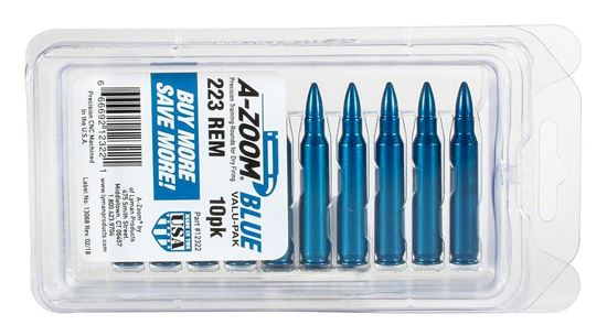 Picture of A-Zoom 12322 223 Rem Snap Cap, Blue, 10Pk