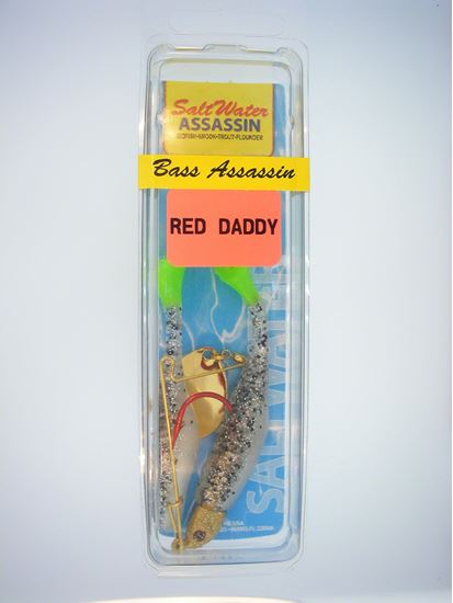 Picture of Bass Assassin Red Daddy Jig Spinner