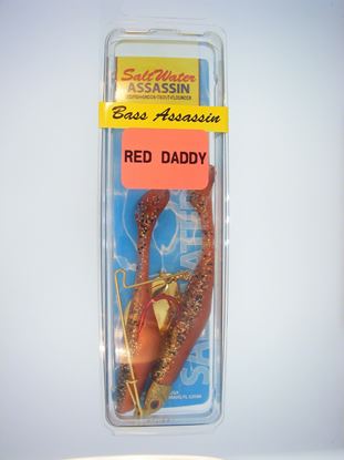 Picture of Bass Assassin Red Daddy Jig Spinner