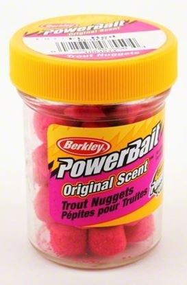 Picture of Berkley BPNFR PowerBait Biodegradable Power Nuggets Fl. Red 1.1oz Jar