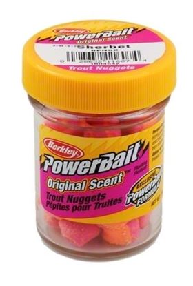 Picture of Berkley BPNSB PowerBait Biodegradable Power Nuggets Sherbet 1.1oz Jar