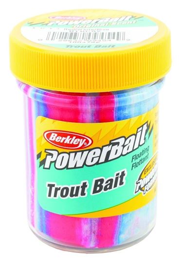 Picture of Berkley BTBCA2 PowerBait Trout Bait Capt. America R/W/B 1.75oz Jar