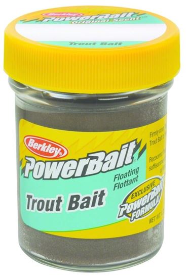 Picture of Berkley BTBHP2 PowerBait Trout Bait Hatchery Pellet 1.75oz Jar (128103)