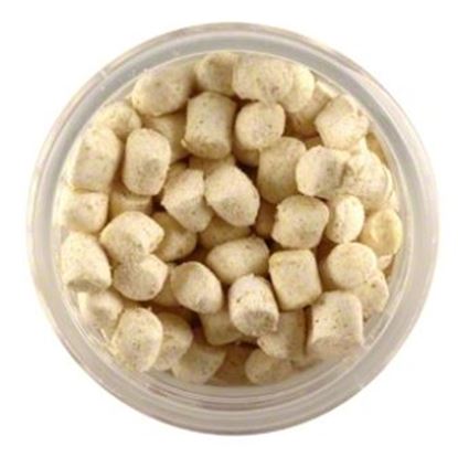 Picture of Berkley CNGW PowerBait Chroma-Glow Crappie Nibbles Glow White 1.1oz Jar