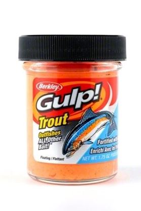 Picture of Berkley GDTB2-ORP Gulp Trout Dough Orange Pulp 1.75oz Jar (128078)