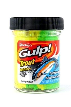 Picture of Berkley GDTB2-RCA Gulp Trout Dough Rainbow Candy 1.75oz Jar (034545)