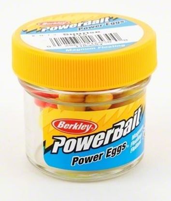Picture of Berkley FES PowerBait Power Eggs Floating Magnum Sunrise 1oz Jar