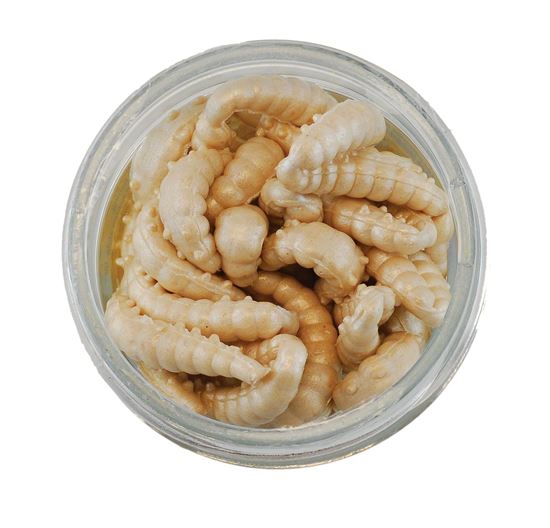 Picture of Berkley EBPHWR PowerBait Power Honey Worm, 1", 55 per Jar Red