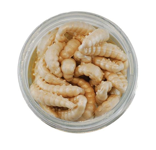 Picture of Berkley EBPHWR PowerBait Power Honey Worm, 1", 55 per Jar Red