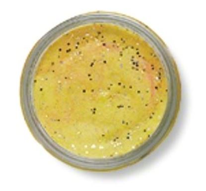 Picture of Berkley BTB1-LET PowerBait Trout Bait Twist Lemon Twist 1.1oz Jar (128055)